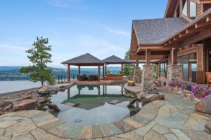 Harrison Residence #1 Luxury lakeside home with pool and scenic view.